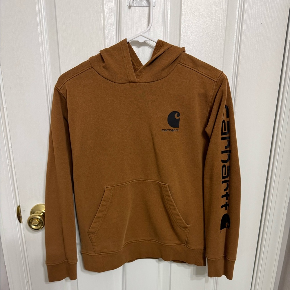 Carhartt Tan Pullover Hoodie
